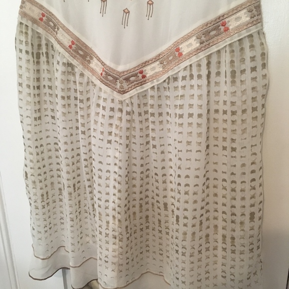 Anthropologie One September Calliope Embroidered Dress Sz XS - Picture 13 of 16